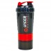 Шейкер 3-х камерний SPIDER BOTTLE SP-Sport FI-6389 500+100мл кольори в асортименті