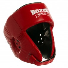 Шолом боксерський відкритий шкіряний BOXER 2027 M-L кольори в асортименті