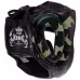 Шолом боксерський з повним захистом шкіряний TOP KING Empower Camouflage TKHGEM-03 S-XL кольори в асортименті