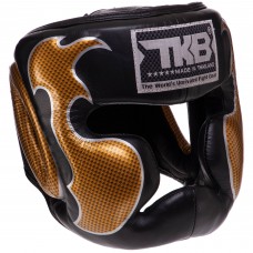 Шолом боксерський з повним захистом шкіряний TOP KING Empower TKHGEM-01 S-XL кольори в асортименті