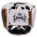 Шолом боксерський з повним захистом шкіряний TOP KING Empower TKHGEM-02 S-XL кольори в асортименті