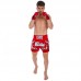 Шорти для тайського боксу та кікбоксингу FAIRTEX BS0665 S-2XL червоний