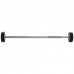 Штанга фіксована пряма поліуретанова Zelart Urethane Barbell TA-2689-15 довжина-104см 15кг чорний-салатовий