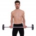 Штанга фіксована пряма поліуретанова Zelart Urethane Barbell TA-2689-20 довжина-104см 20кг чорний-салатовий