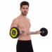 Штанга фіксована пряма поліуретанова Zelart Urethane Barbell TA-2689-20 довжина-104см 20кг чорний-салатовий