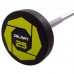 Штанга фіксована пряма поліуретанова Zelart Urethane Barbell TA-2689-25 довжина-106см 25кг чорний-салатовий