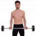 Штанга фіксована пряма поліуретанова Zelart Urethane Barbell TA-2689-35 довжина-110см 35кг чорний-салатовий