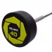 Штанга фіксована пряма поліуретанова Zelart Urethane Barbell TA-2689-40 довжина-112см 40кг чорний-салатовий