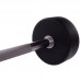 Штанга фіксована пряма поліуретанова Zelart Urethane Barbell TA-2689-40 довжина-112см 40кг чорний-салатовий