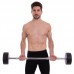 Штанга фіксована пряма поліуретанова Zelart Urethane Barbell TA-2689-40 довжина-112см 40кг чорний-салатовий