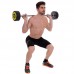 Штанга фіксована пряма поліуретанова Zelart Urethane Barbell TA-2689-40 довжина-112см 40кг чорний-салатовий