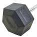 Штанга фіксована пряма прогумована Record Rubber Hexagon Barbell TA-6230-35 довжина-95см 35кг чорний