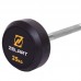Штанга фіксована пряма прогумована Zelart Rubber Coated Barbell TA-2685-25 довжина-95см 25кг чорний