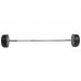 Штанга фіксована пряма прогумована Zelart Rubber Coated Barbell TA-2685-30 довжина-95см 30кг чорний
