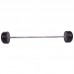 Штанга фіксована пряма прогумована Zelart Rubber Coated Barbell TA-2685-35 довжина-95см 35кг чорний