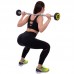 Штанга фіксована вигнута поліуретанова Zelart Urethane Barbell TA-2690-10 довжина-102см 10кг чорний-салатовий
