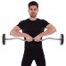 Штанга фіксована вигнута поліуретанова Zelart Urethane Barbell TA-2690-20 довжина-104см 20кг чорний-салатовий