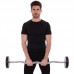 Штанга фіксована вигнута поліуретанова Zelart Urethane Barbell TA-2690-20 довжина-104см 20кг чорний-салатовий