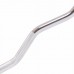 Штанга фіксована вигнута прогумована Rubber Hexagon Barbell Zelart TA-6231-15 довжина-95см 15кг чорний