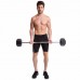 Штанга фіксована вигнута прогумована Rubber Hexagon Barbell Zelart TA-6231-30 довжина-95см 30кг чорний