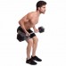 Штанга фіксована вигнута прогумована Rubber Hexagon Barbell Zelart TA-6231-40 довжина-95см 40кг чорний