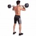 Штанга фіксована вигнута прогумована Rubber Hexagon Barbell Zelart TA-6231-50 довжина-95см 50кг чорний