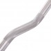 Штанга фіксована вигнута прогумована Zelart Rubber Coated Barbell TA-2687-40 довжина-95см 40кг чорний
