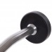 Штанга фіксована вигнута прогумована Zelart Rubber Coated Barbell TA-2687-5 довжина-95см 5кг чорний