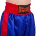 Штани для кікбоксингу дитячі MATSA KICKBOXING MA-6733 6-14років синій-червоний