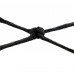 Сітка для волейболу FOX VB-0045 9,5x1,0м чорний-білий