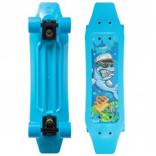 Скейтборд пластиковий FISH Duckbill 23" SK-418-6 блакитний