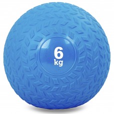 Слэмбол мяч набивной для кроссфита и фитнеса Slam Ball Record FI-5729-6 6кг синій