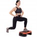 Степ-платформа балансувальна 4 в 1 MULTIFUNCTIONAL STEP Zelart FI-3996 53x36x14см чорний-помаранчевий