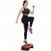 Степ-платформа балансувальна 4 в 1 MULTIFUNCTIONAL STEP Zelart FI-3996 53x36x14см чорний-помаранчевий