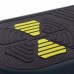 Степ-платформа для фітнесу та аеробіки 3 рівня висоти MDBuddy FI-2587 (MD1712) 108x42x10-20см чорний-зелений
