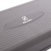 Степ-платформа для фітнесу та аеробіки 3 рівня висоти Zeart FI-2585 (MD1705) 90,5x32,5x15-25см сірий-чорний