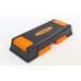 Степ-платформа для фітнесу та аеробіки 3 рівня висоти Zelart FI-6291 70-75x25x12-23см чорний-помаранчевий