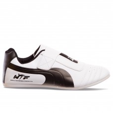 Степки для тхеквондо WTF SP-Sport OB-1268 розмір 30-44 білий-чорний