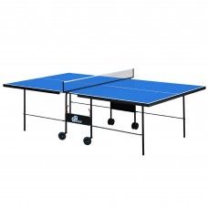 Стіл для настільного тенісу GSI-Sport Indoor Gk-3 MT-4691 синій