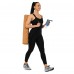 Сумка-чохол для йога килимка KINDFOLK Yoga bag SP-Planeta FI-6973 бежевий