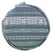 Сумка-чохол для йога килимка KINDFOLK Yoga bag SP-Sport FI-8362-3 сірий-синій