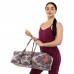 Сумка для йоги FODOKO Yoga bag SP-Sport FI-6970-1 сірий-помаранчевий
