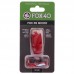 Свисток суддівський пластиковий WHISTLE MICRO SAFETY FOX40-9513 кольори в асортименті