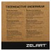 Термофутболка для активного спорту дитяча Zelart CO-7307 розмір 11-14 років 146-164 см чорний-сірий
