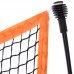 Тренажер футбольний відбивач ударів ребондер подвійний Quickster soccer trainer SP-Sport C-2847 2,1x1,2м помаранчевий-чорний