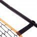 Тренажер футбольний відбивач ударів ребондер подвійний Quickster soccer trainer SP-Sport C-2847 2,1x1,2м помаранчевий-чорний