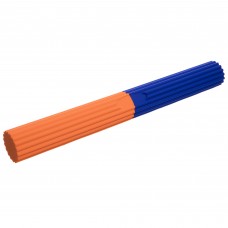 Тренажер гумовий гнучкий стрижень для кистей рук 40см FLEX BAR SP-Sport FI-0897 ø4.8см помаранчевий-синій