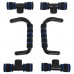Упори для віджимань CIMA FI-7427 PUSH-UP BAR 21x14x12см черный-синий