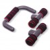 Упори для віджимань SP-Sport FI-1777 PUSH-UP BAR 12x23см сірий-червоний