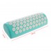 Валик масажний (Acupressure mat) Аплікатор Кузнєцова Zelart FI-1563 бірюзовий